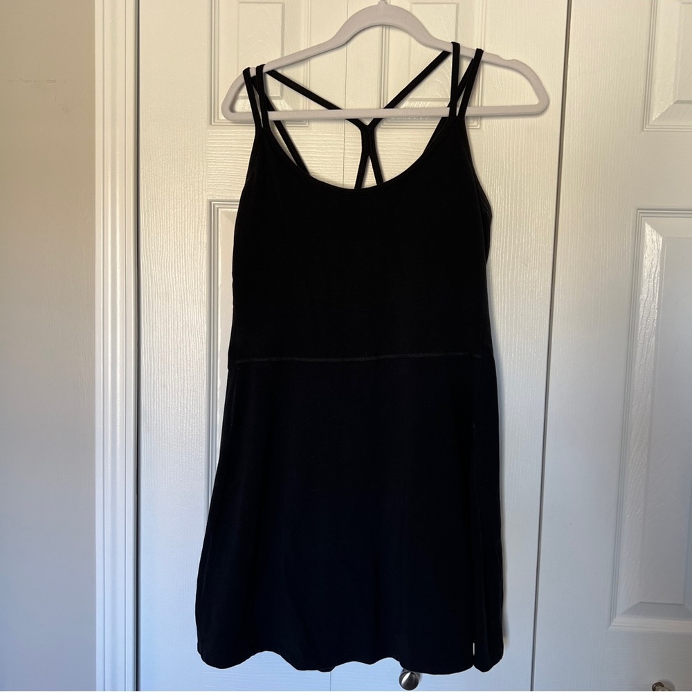 Old Navy XL black strappy athletic dress